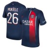 Oficiální Fotbalový Dres Paris Saint-Germain 2023-24 Mukiele 26 Domácí pro Muži